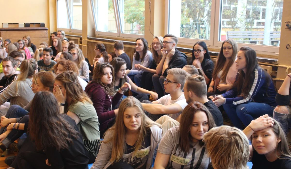 "Masz Moc" . Fundacja "Ogród Marzeń" organizowała duży projekt dla wolontariuszy.