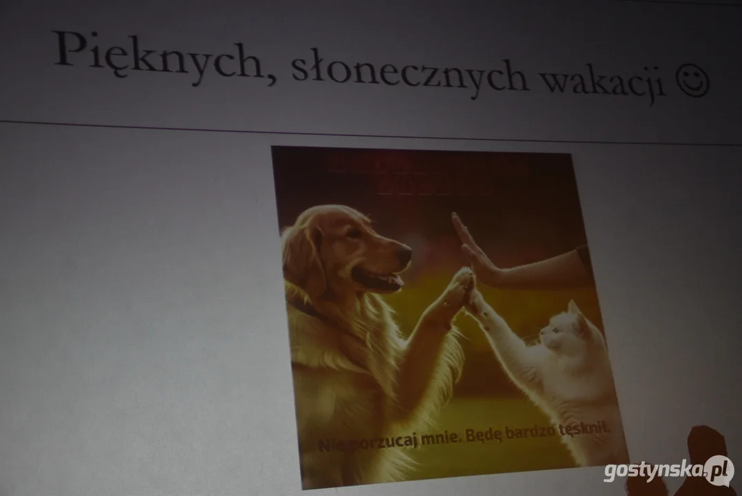 Konkurs plastyczny „Nie porzucaj mnie. Będę bardzo tęsknił”