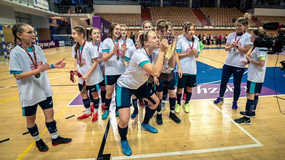 Młodzieżowe Mistrzostwa Polski w futsalu U-15 w Poznaniu. Zwycięstwo Sparty Miejska Górka