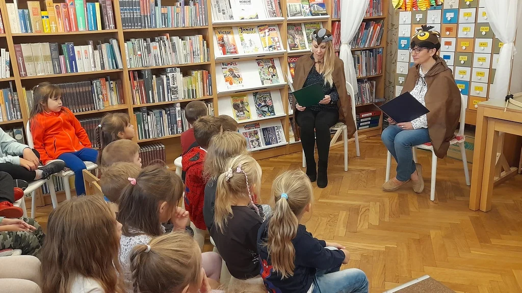 Tydzień Głośnego Czytania w bibliotece w Gostyniu