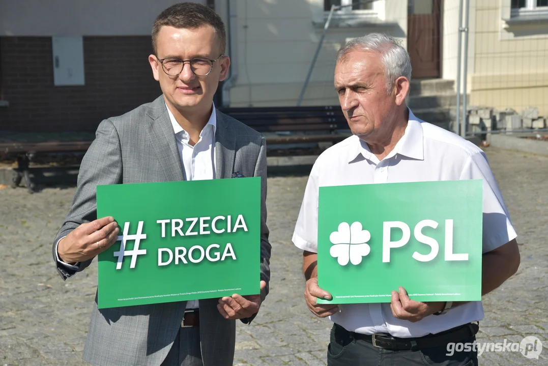 Prezentacja kandydatów "Trzeciej Drogi" w Gostyniu