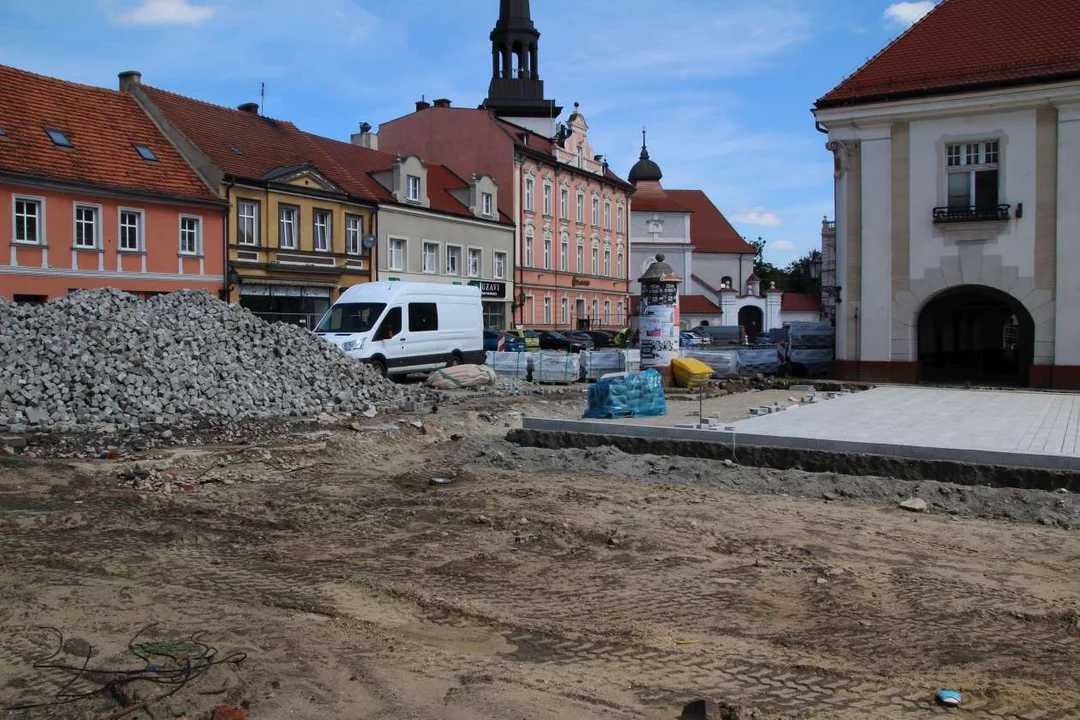 Przebudowa rynku w Jarocinie