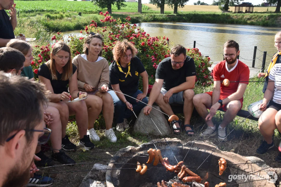 Rowerowa zbiórka harcerzy i zuchów z Gostynia i podsumowanie sezonu