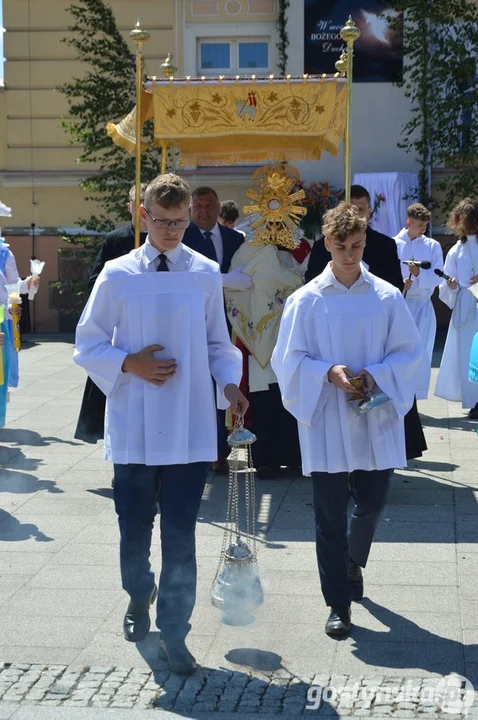 Procesja Bożego Ciała w Krobi 2025