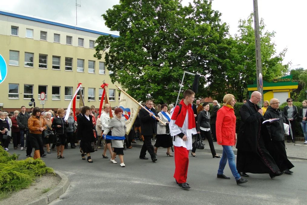 Symbole Światowych Dni Młodzieży w Jarocinie (2014)