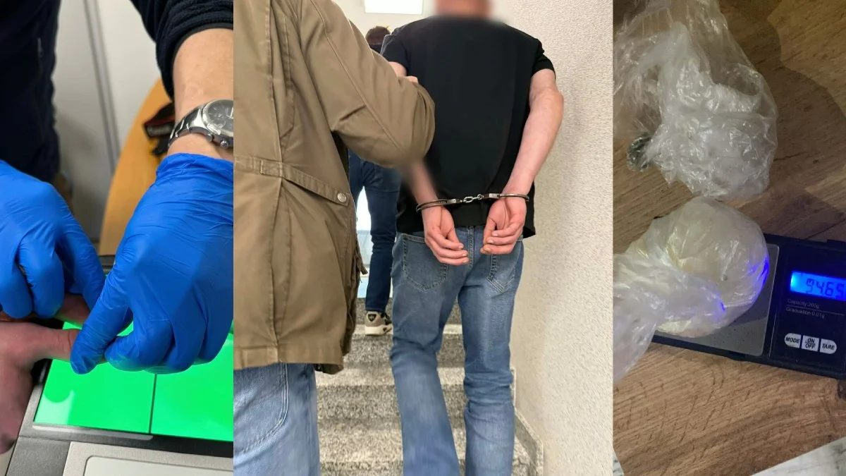 Zatrzymanie podejrzanego o pobicie i handel narkotykami 29-letniego mieszkańca gminy Piaski