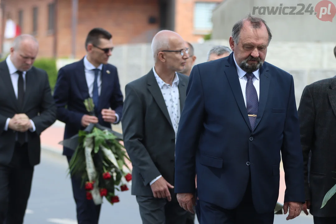 Delegacje na ceremonii pogrzebowej śp. Kazimierza Chudego