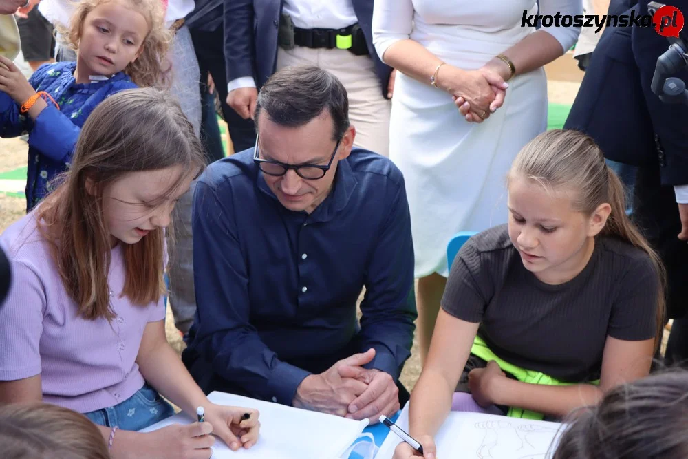 Mateusz Morawiecki w Krotoszynie. Piknik 800+