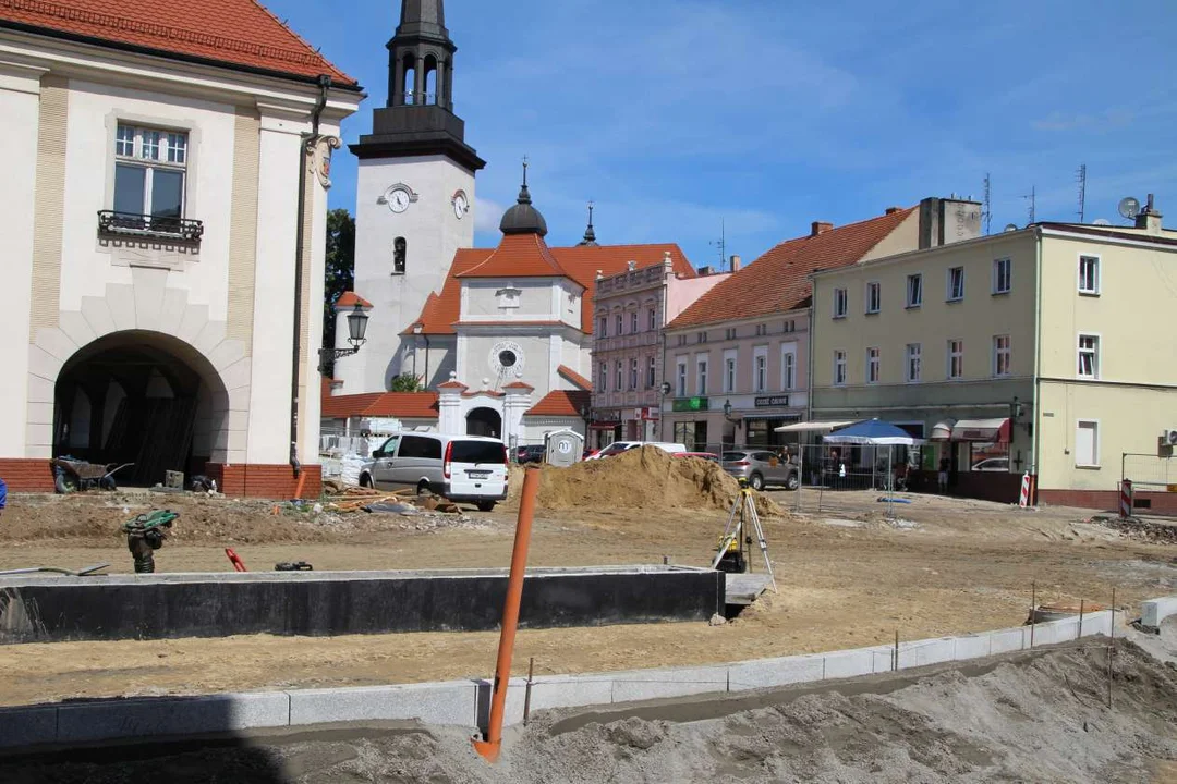 Przebudowa rynku w Jarocinie