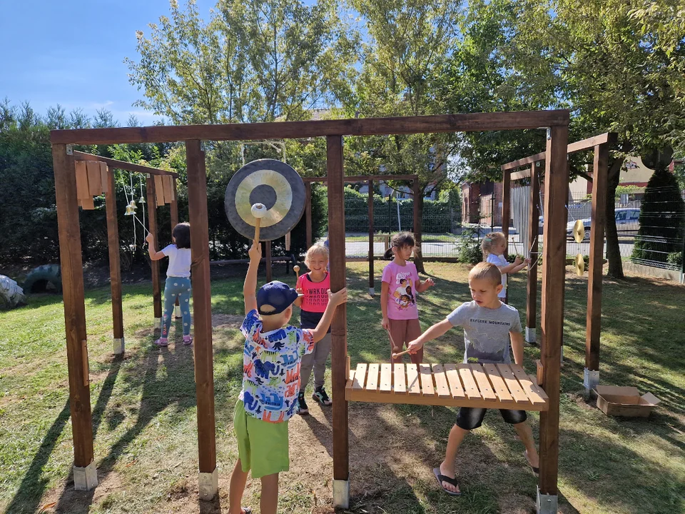 Krotoszyn. Muzyczna ścieżka sensoryczna w przedszkolu "Bajka"