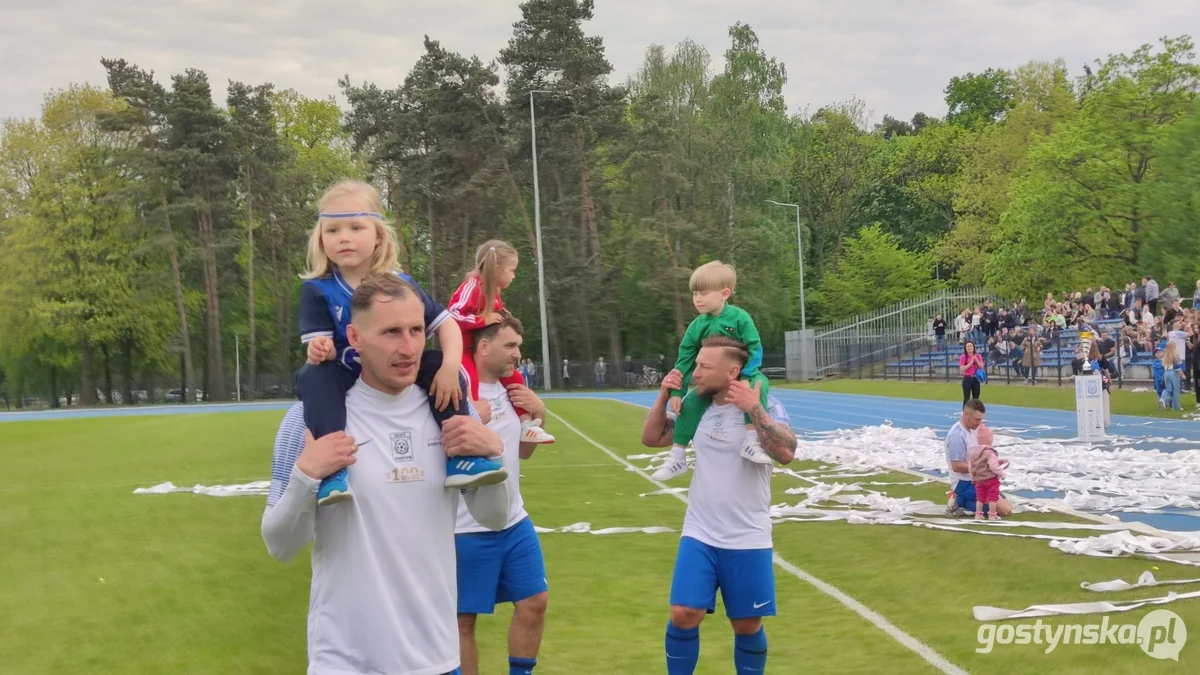 Mecz oldboyów Kani Gostyń i Lecha Poznań na 100-lecie Kani