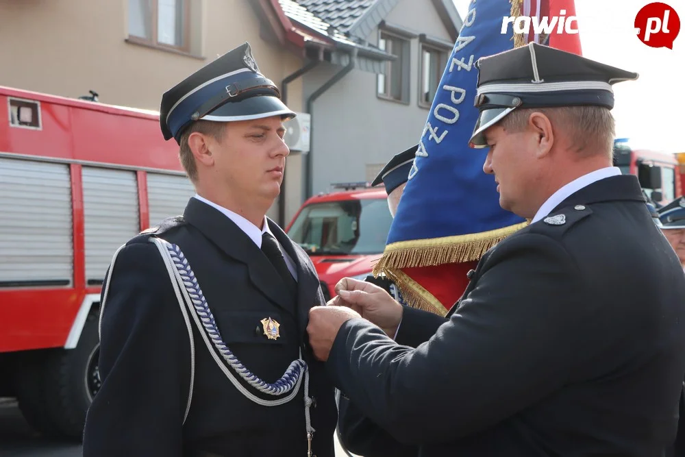 Uroczyste przekazanie auta jednostce OSP Śląskowo