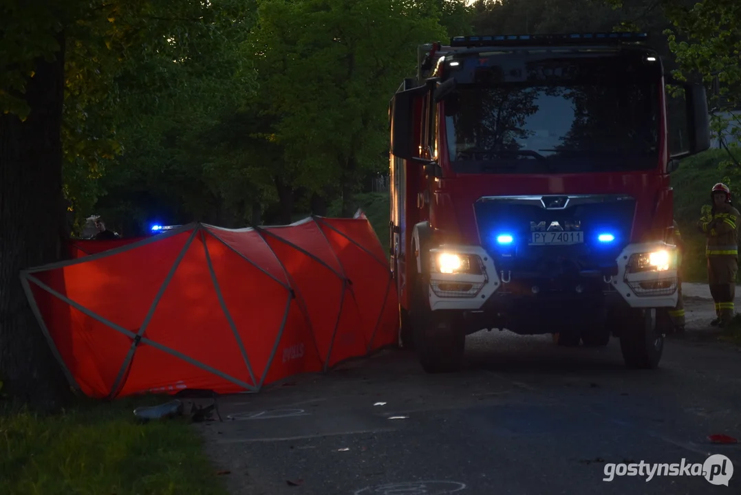 Tragiczny wypadek na trasie Piaski-Pogorzela. Nie żyje 24-letni motocyklista