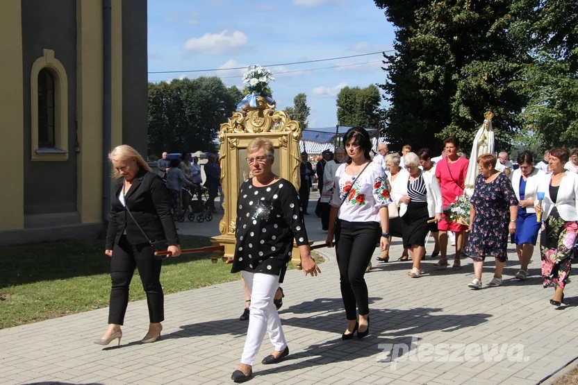 Odpust i wprowadzenie nowego księdza w Kuczkowie