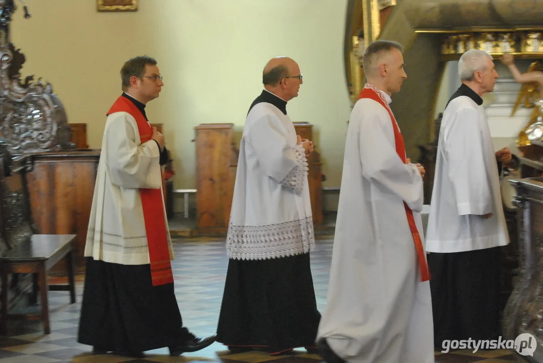 Odpust w gostyńskiej farze - msza święta, procesja i koncert muzyki dawnej