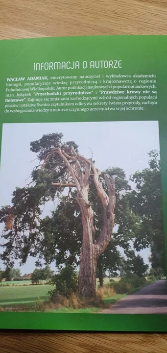 Wacław Adamiak promował swoją najnowszą książkę "Mała Petronelka. Opowieści o grzybach, roślinach i zwierzętach"