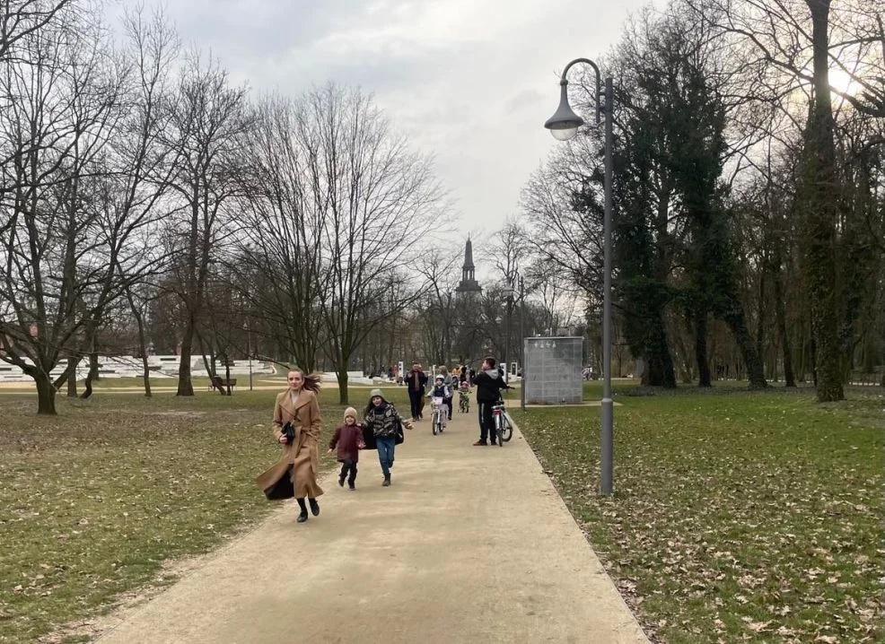 Tłumy w Parku Radlińskich w Jarocinie