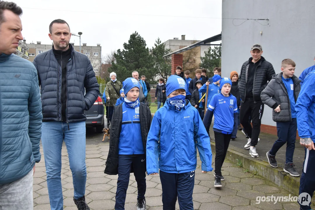 Sadzenie drzewek na 100-lecie Kani Gostyń