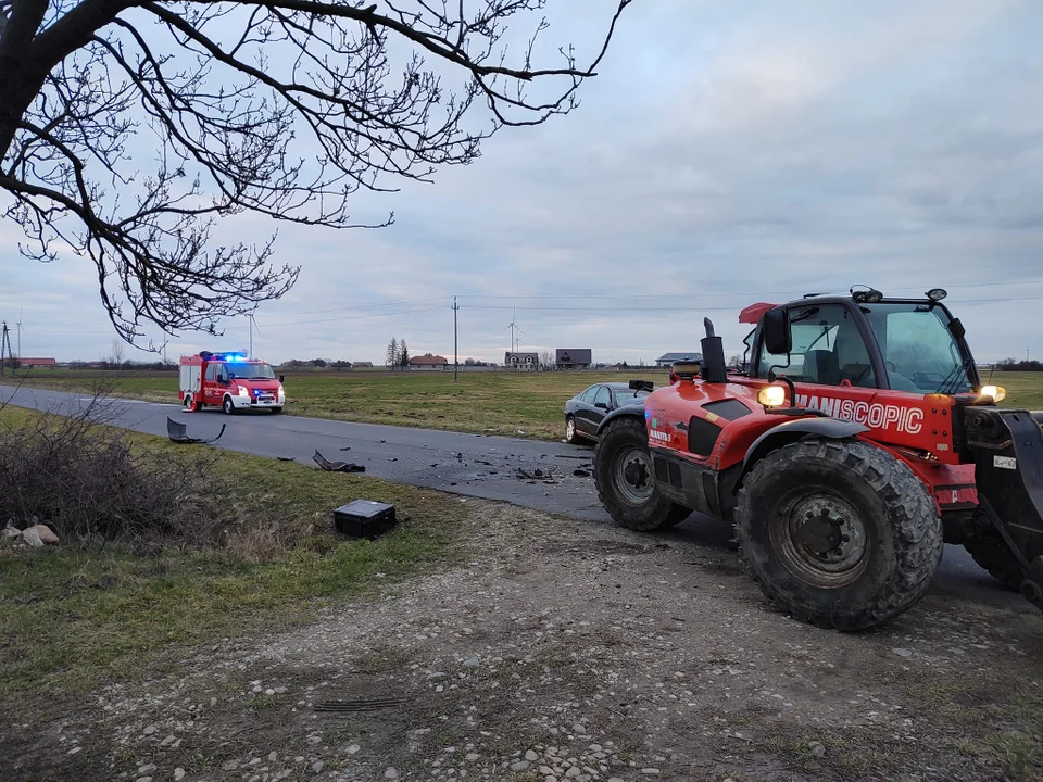 Wypadek na trasie Krotoszyn - Wróżewy