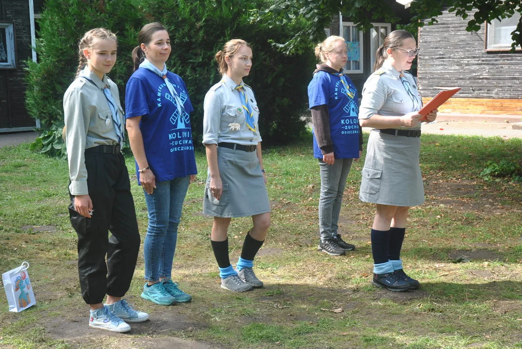 Zuchy z Izbic i Rawicza spędziły kilka dni na obozie w Osiecznej