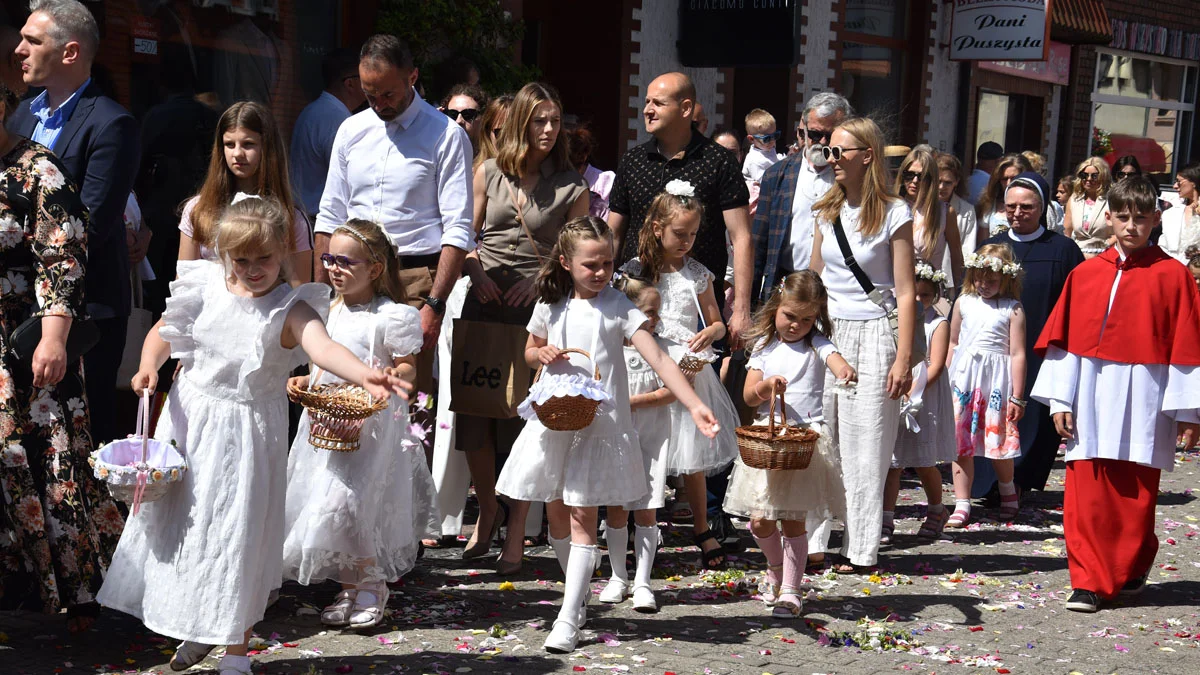 Uroczystość Bożego Ciała - procesja Eucharystyczna w Gostyniu