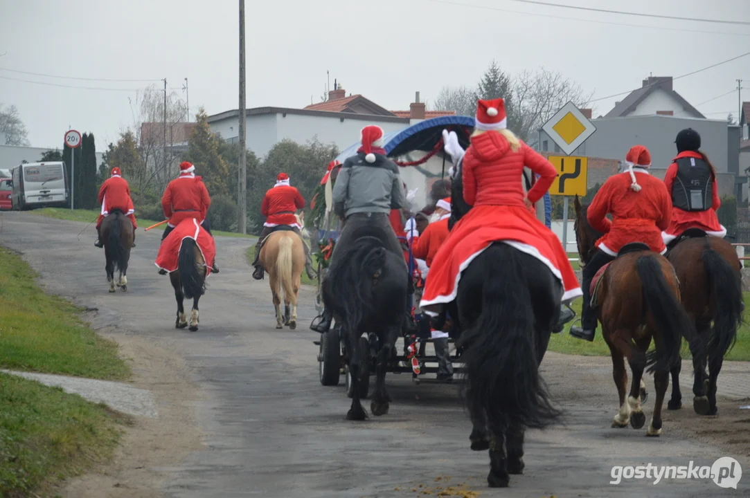 Korowód Świętego Mikołaja w Starej Krobia