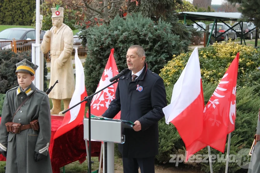 Nadanie imienia Powstańców Wielkopolskich Szkole Podstawowej w Żegocinie