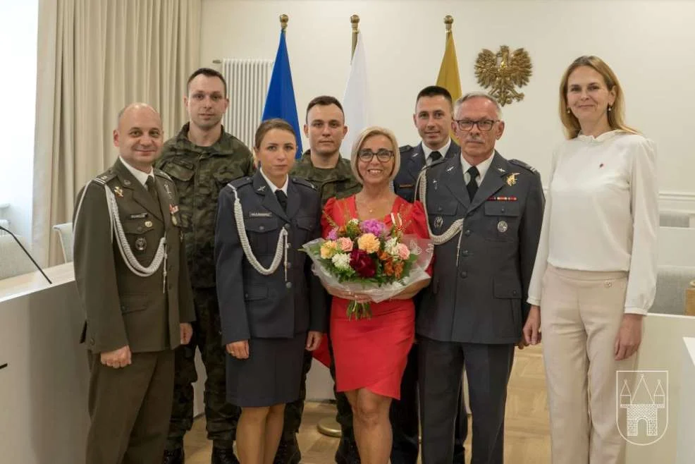 Złoty medal „Za zasługi dla obronności kraju” dla Marty Mazurkiewicz z Jarocina