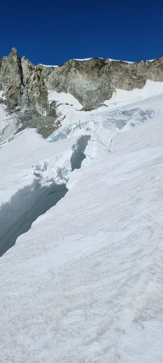 Ultramaratończyk Rafał Przybył z Bodzewka Pierwszego zdobył Mont Blanc