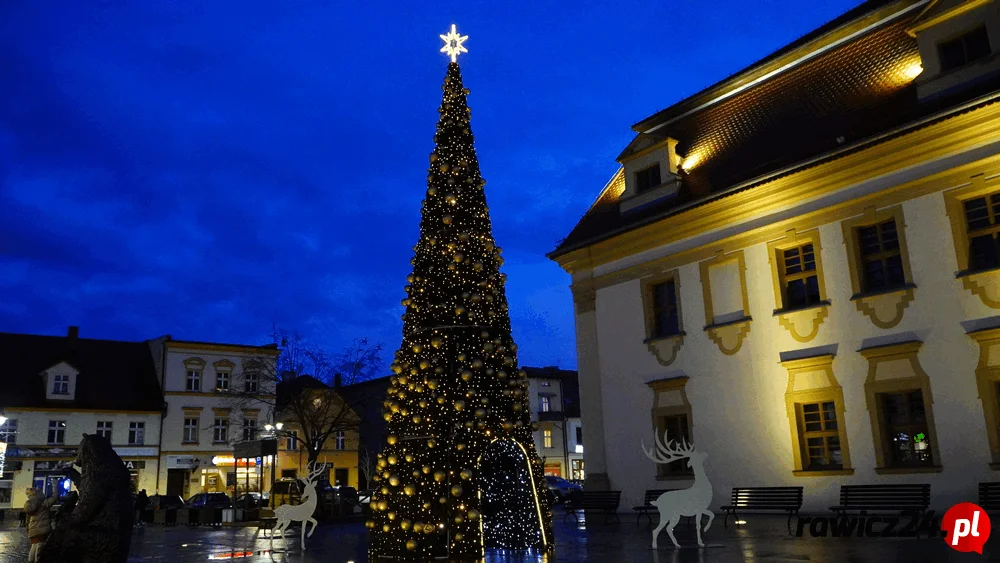 Świąteczne iluminacje w powiecie rawickim