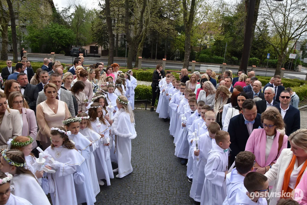 I Komunia Święta w parafii pw. Ducha Świętego i Najświętszego Serca Pana Jezusa w Gostyniu