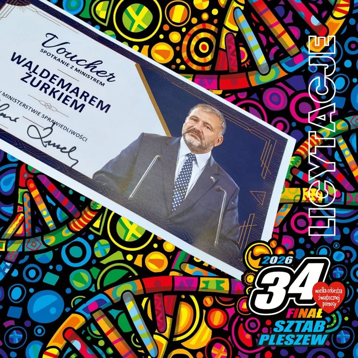 Zwiedzanie „cel bezpieki”, obiad z ministrem sprawiedliwości i wiele więcej. Co będzie można wylicytować podczas 34. Finału WOŚP w Pleszewie? - Zdjęcie główne