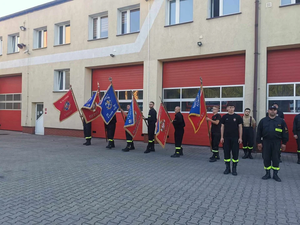 Krotoszyn. Szkolenie pocztów sztandarowych OSP