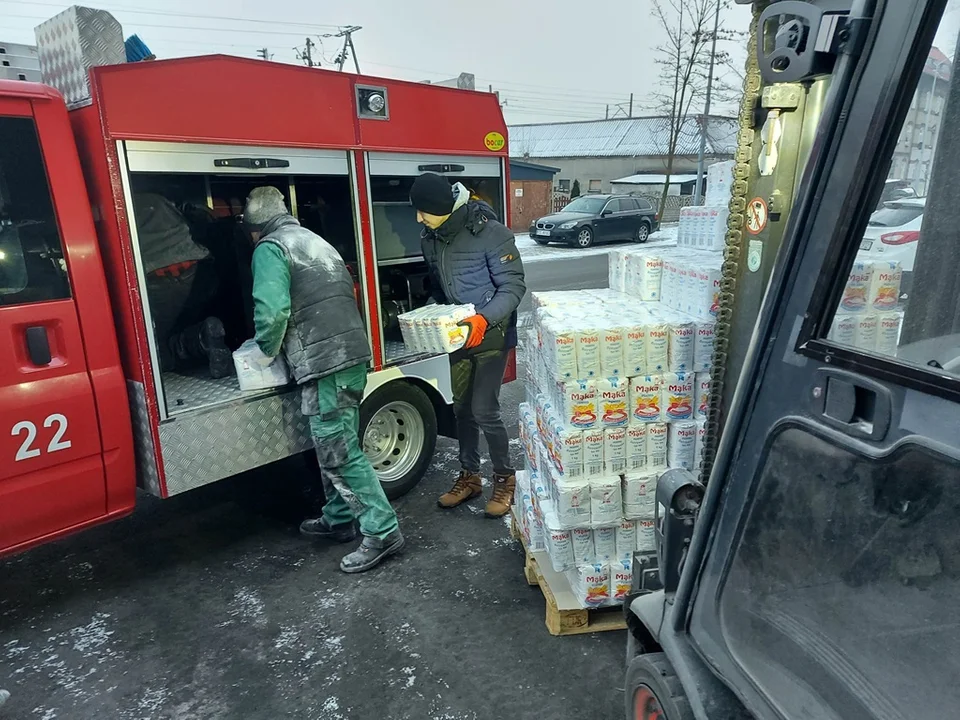 Koźmin Wlkp. Strażackie pogotowie św. Mikołaja