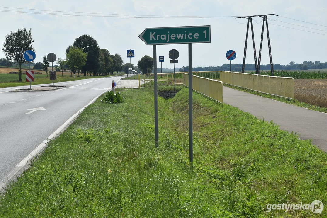 Nowa koncepcja budowy ścieżki pieszo-rowerowej Gostyń-Krobia
