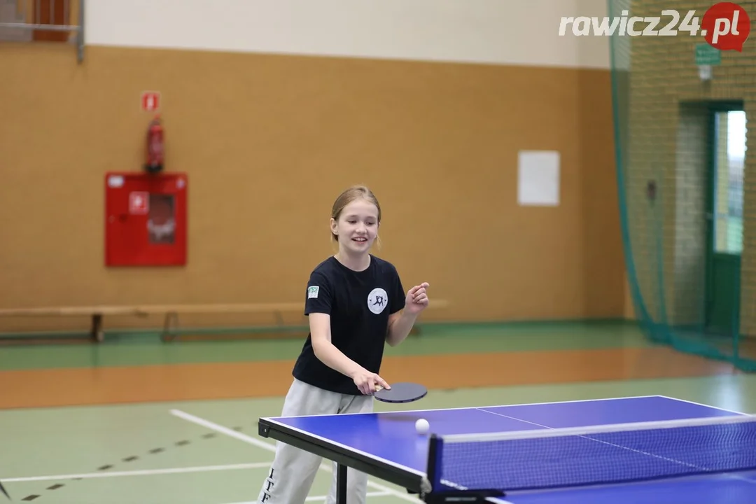 Turniej tenisa stołowego w Pakosławiu