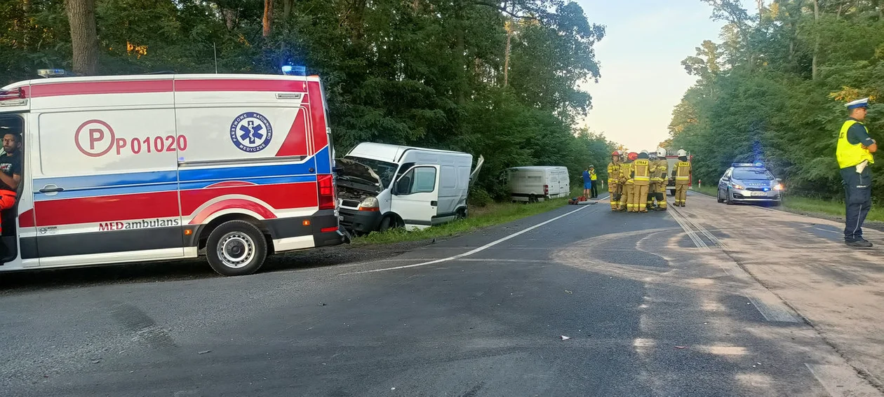 Wypadek na trasie Smolice - Dłoń