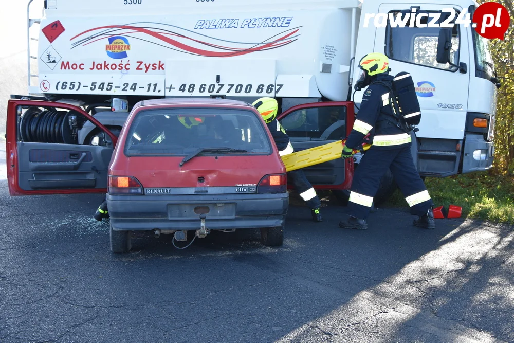 Ćwiczenia służb w Sarnowie i Rawiczu