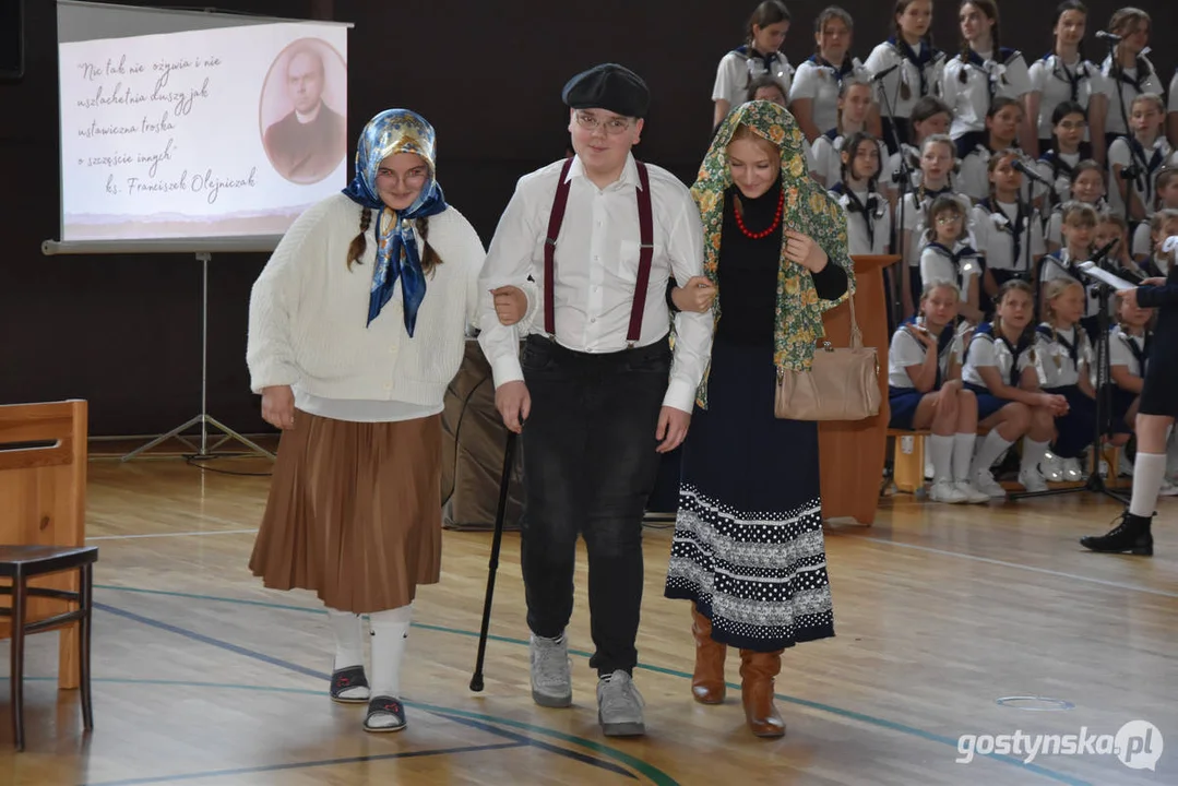 Obchody Dnia Patrona 2024 w Szkole Podstawowej nr 5 im. ks. F. Olejniczaka w Gostyniu