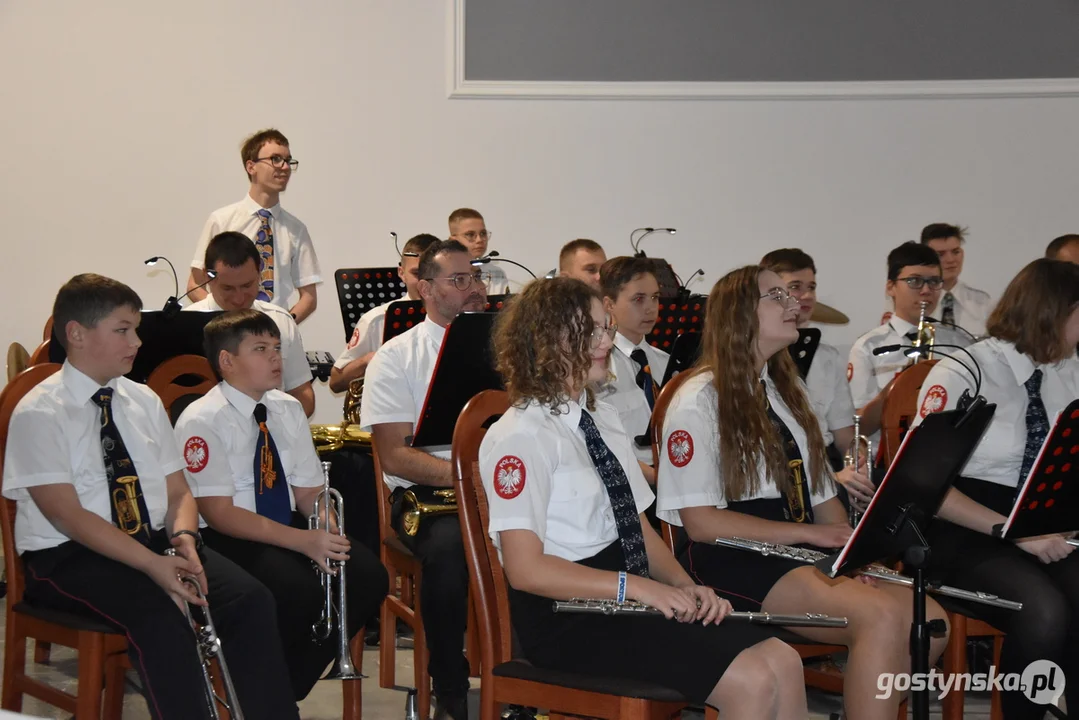 Orkiestra Dęta Miasta i Gminy Gostyń. Koncert dla darczyńców w Brzeziu