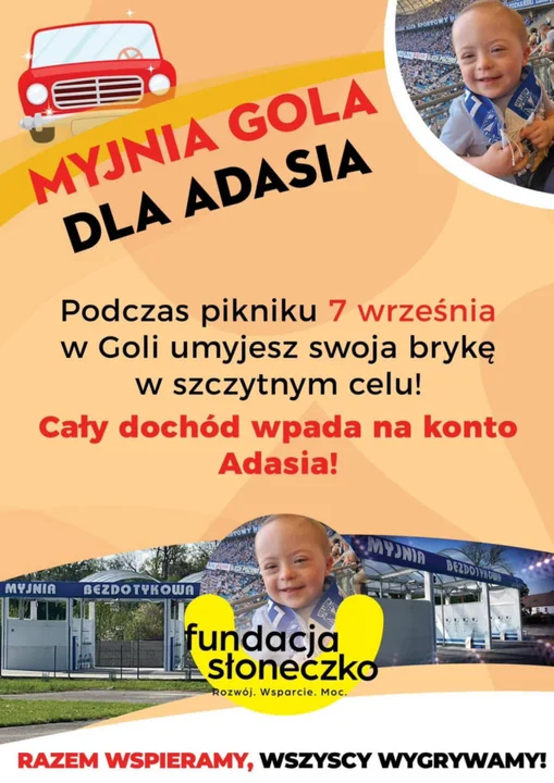 Strażacka "bojówka" i festyn charytatywny dla Adasia z Goli