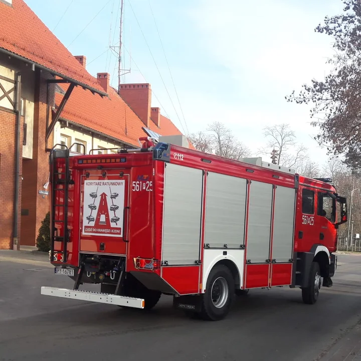 Do Komendy Powiatowej PSP w Pleszewie trafiło nowe auto gaśnicze