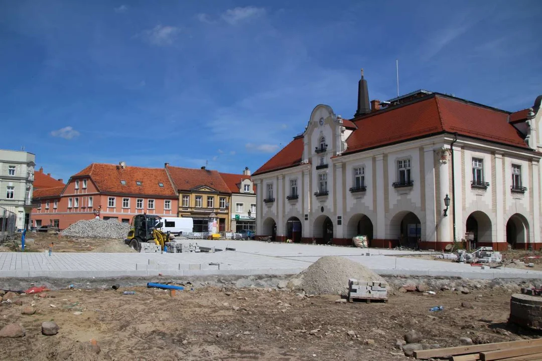 Przebudowa rynku w Jarocinie