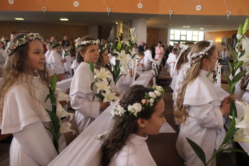 Pierwsza Komunia Święta w parafii św. Antoniego Padewskiego w Jarocinie