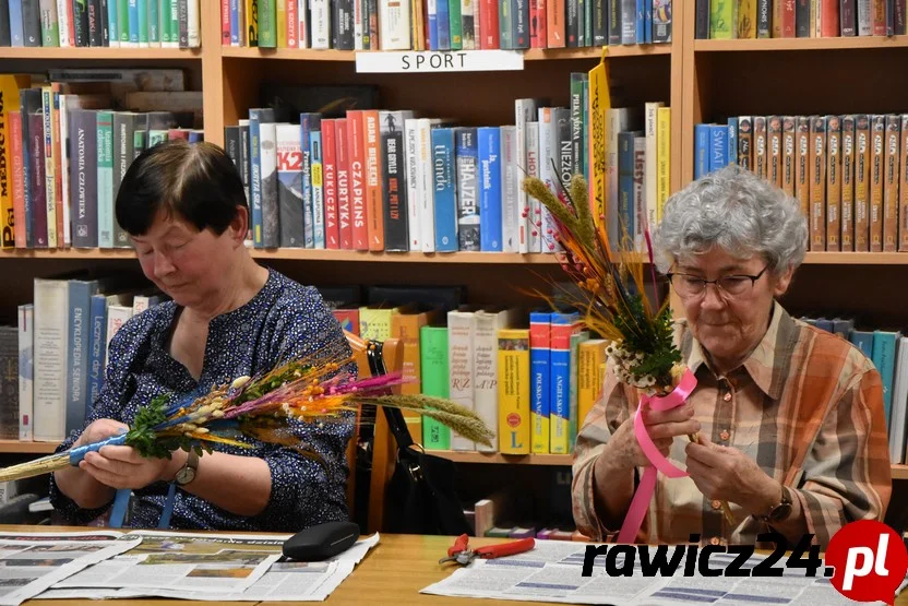 Warsztaty wielkanocne w bojanowskiej bibliotece