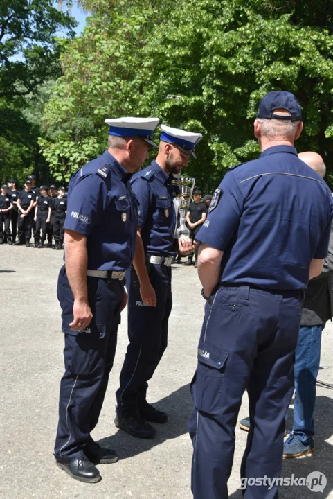 Podsumowanie 34. Konkursu "Policjant Ruchu Drogowego 2024" - finał  wojewódzki w Gostyniu