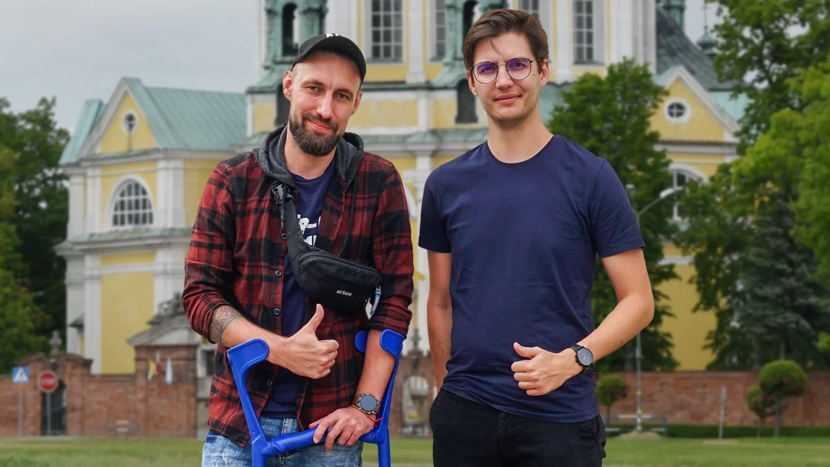 Ukraiński żołnierz wróci do domu z protezą od gostyńskich inżynierów. Ruszył pilotażowy program - Zdjęcie główne