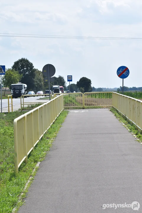 Nowa koncepcja budowy ścieżki pieszo-rowerowej Gostyń-Krobia