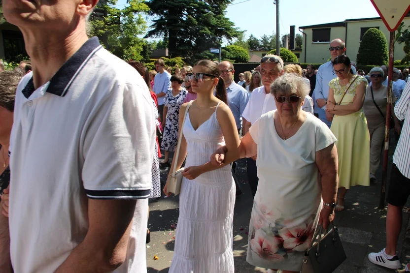 Procesja Bożego Ciała w parafii Św. Floriana