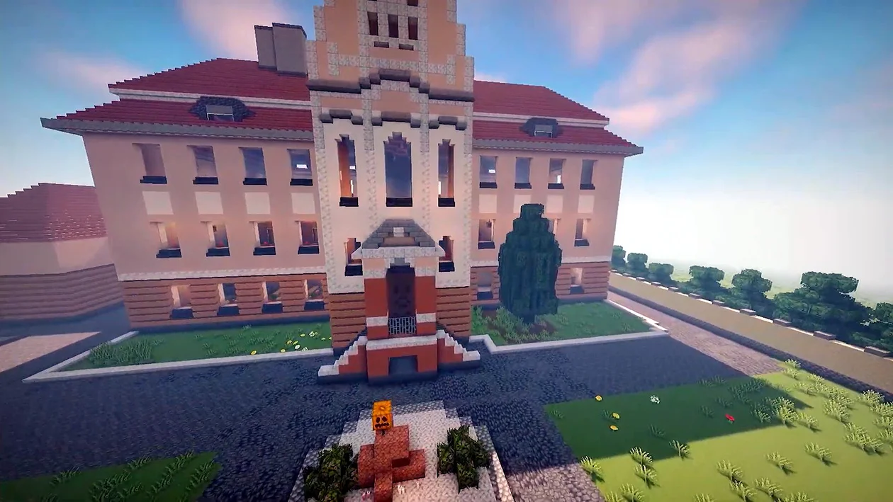 Zbudowali swoją szkołę w świecie Minecrafta